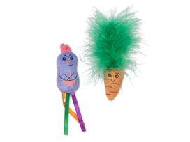 VDG Bunny And Carrot Žaisl. Katėms Su Katžole 2vnt