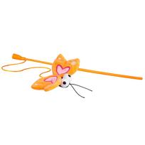 ROGZ Catnip Oranžinė Lazdelė Su Drugeliu 80cm