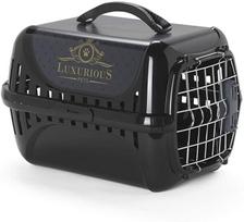 Moderna Luxurious Pets transportavimo dėžė/„boksas“,  juodos sp.
