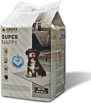 CROCI SUPER NAPPY Higieniniai Paklotai 60x60cm 10vnt