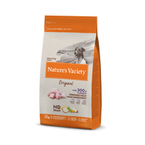 Nature's Variety Original mažų veislių šunų maistas su kalakutiena1,5 kg