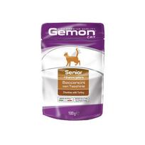Gemon Senior +8 konservuotas pašaras senyvoms katėms su kalakutiena 100g x12 vnt