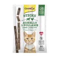 GimCat Sticks begrūdės lazdelės, su paukštiena (4 vnt)