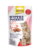 GimCat Nutri Pockets with Beef & Malt 60g