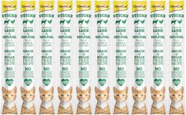 GimCat Sticks begrūdės lazdelės, su paukštiena ir ėriena (10 vnt)