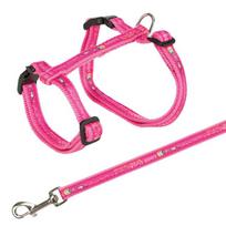 TRIXIE Kačių petnešos su pavadėliu, XXL, Good Luck, 34-57 cm-13 mm, 1.20 m