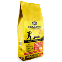 Real Dog Sensitive Simple15kg pašaras suaugusiems šunims su sorgu, paukštiena ir daržovėmis