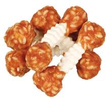 TRIXIE Denta Fun Chicken Chewing Hantelis, 100 g Skanėstas šuniui