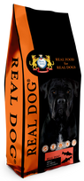 Real Dog Adult All Breeds su lašiša ir ryžiais 20kg