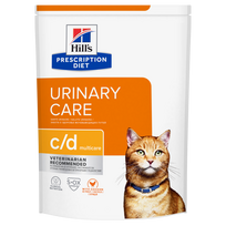 Hill's Prescription Diet c/d Feline with chicken- Akmenligės profilaktikai, sausas maistas katėms - 1,5 Kg