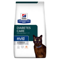Hill's Prescription Diet™ Feline m/d™, sausas maistas katėms - 1,5 Kg