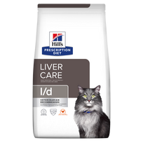 Hill's PD Feline l/d - sausas maistas suaugusioms katėms su kepenų problemomis - 1,5 Kg