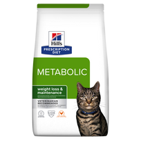 Hill's  Feline Metabolic - sausas maistas suaugusioms katėms, turinčioms viršsvorį - 3 Kg