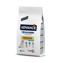 ADVANCE CAT STERILIZED SENSITIVE SALMON & BARLEY (LAŠIŠA, MIEŽIAI) - 1,5 Kg