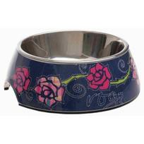 ROGZ Dubenėlis Bowzl Small Denim Rose - 160ml