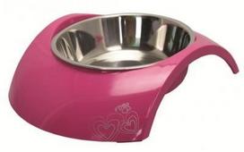 ROGZ Dubenėlis Bowzl Luna Small Pink - 160ml
