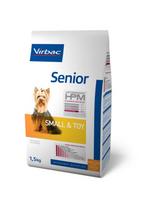 Virbac sausas maistas šunims Senior Dog Small & Toy – senyviems mažų (nuo 10m.) ir nykštukinių (nuo 12m.) veislių šunims - 3 Kg