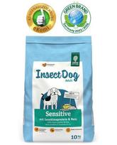 InsectDog Sensitive sausas maistas šunims su vabzdžiu baltymais ir ryžiais - 10 Kg