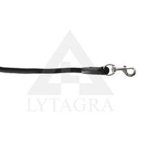 Pavadėlis su karabinu Dexter juodas 200 cm 323577