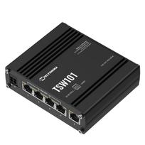 TELTONIKA 5 Gigabitinių LAN prievadų Automobilinis PoE+ Nevaldomas Komutatorius (TSW101)