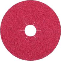 Fibro šlifavimo diskas KLINGSPOR FS 964 ACT, 125x22 mm : grudetumas - 80