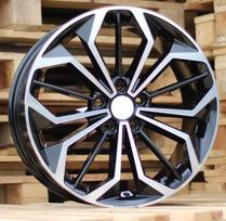 Ratlankis RACINGLINE FE187 R18x8 5x108 ET 55 CB 63.4 (Black Polished) (690 kg)