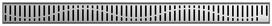 Grotelės dušo latakui ACO ShowerDrain C, Wave, 785 mm
