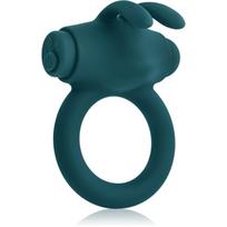 Playboy Toys Pleasure Bunny Buzzer Green varpos žiedas vibracinis 1 vnt.