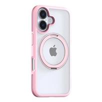 Torras Ostand R Fusion Case for iPhone 16 (Pink), CASTBDX00FX1869