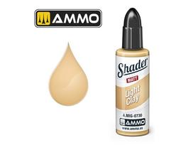 AMMO MIG - MATT SHADER dažai Light Clay, 10 ml, 0730