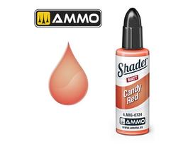AMMO MIG - MATT SHADER dažai Candy Red, 10 ml, 0724