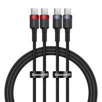 Cable Baseus Cafule USB-C to USB-C 100W,1m, USCBASP10318306003_00