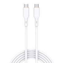 USB-C to USB-C Cable Aukey CB-SCC102, 100W, USCAUKCB_SCC102_WHITE
