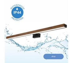 Brilagi-LED vonios veidrodžio apšvietimas WOODY MIRROR LED/15W/230V IP44 ąžuolas/juoda