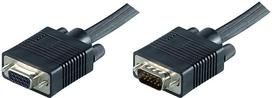 Kabelis MicroConnect D-Sub (VGA) - D-Sub (VGA) 5m juoda (MONGH5B)