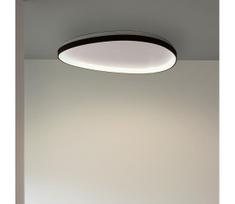 Ideal Lux - LED Pritemdomas lubinis šviestuvas GEMINI LED/42W/230V diametras 81 cm CRI 90 juoda