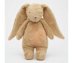 Moonie - Snuggle buddy su melodija ir šviesa zuikis 2.0 organic cappuccino
