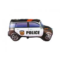 Folinis forminis balionas su policijos mašina "Policijos patrulis", (48x85cm)