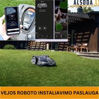 Belaidžio vejos roboto instaliavimo paslauga Iki 1000 m² – „Standartinis“