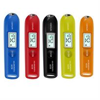 Bekontaktis mini skaitmeninis infraraudonųjų spindulių termometras su LCD ekranu, rankinis, nešiojamas, kišeninis temperatūros rašiklis