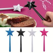 Žvaigždės formos druskos ir pipirų barstytuvai, plastikinis prieskonių dozatorių rinkinys Sprinkle salt sticks【3 hole】