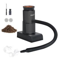 BORUiT dūmų infuzinis maistas šaltų dūmų generatorius, nešiojamas molekulinės virtuvės rūkymo pistoletas Mėsos deginimas rūkykla Virimas ant grotelių juoda