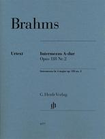 Intermezzo A-dur op. 118 Nr. 2: Instrumentation: Piano solo