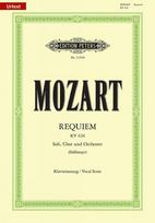 Requiem d-Moll KV 626 / SmWV 105 / URTEXT: Vervollständigung Süßmayr, Neuausgabe nach den Quellen / Klavierauszug