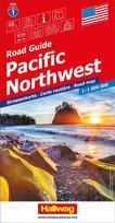 Hallwag Strassenkarte USA, Pacific Northwest 1:1 Mio.: Mit Yellowstone, Grand Teton, Seattle, Crater Lake und Oregon Coast. Inkl. Stadtpläne, Ortsverzeichnis und Reiseinformationen