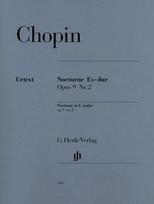 Chopin, Frédéric - Nocturne Es-dur op. 9 Nr. 2: Instrumentation: Piano solo