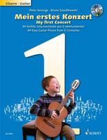 Mein erstes Konzert: 44 leichte Gitarrenstücke aus 5 Jahrhunderten. Gitarre.