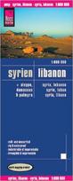 Reise Know-How Landkarte Syrien, Libanon (1:600.000): mit Aleppo, Damascus und Palmyra. Exakte Höhenlinien. Höhenschichten-Relief. GPS-tauglich durch Gradnetz. Klassifiziertes Straßennetz. Ausführlicher Ortsindex