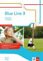 Blue Line 3 R-Zug. Workbook mit Audios Klasse 7.  Ausgabe Bayern