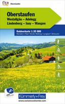 Kümmerly+Frey Outdoorkarte Deutschland 55 Oberstaufen 1:35.000: Mit Westallgäu, Adelegg, Lindenberg, Isny und Wangen. Touren für Wanderer, Biker und mehr! Free Download